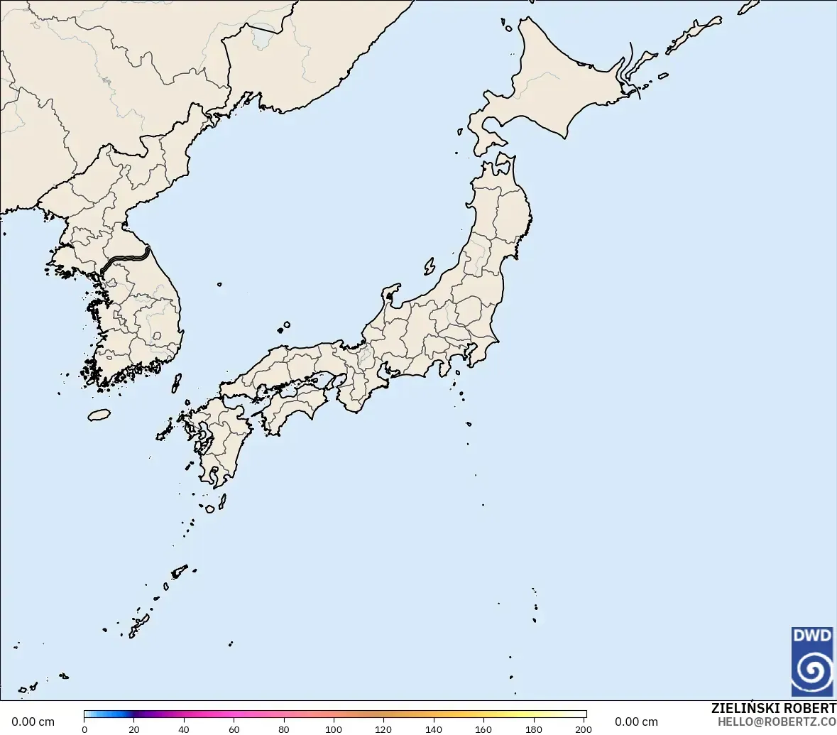 ICON modelo - Japón, Profundidad de nieve